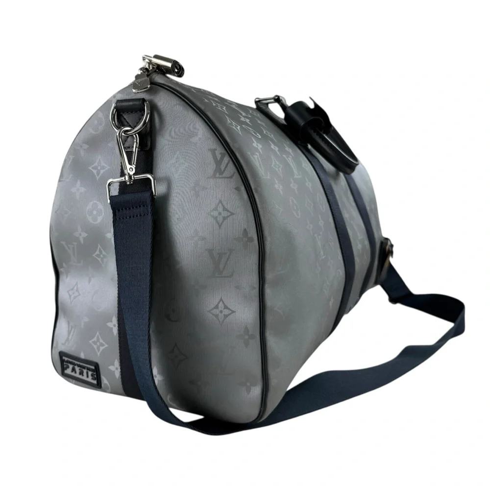 Louis Vuitton Monogram Satellite Keepall Bandouliere 50 Duffle Bag